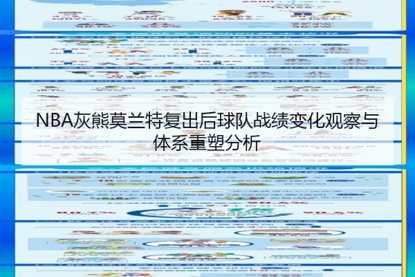NBA灰熊莫兰特复出后球队战绩变化观察与体系重塑分析